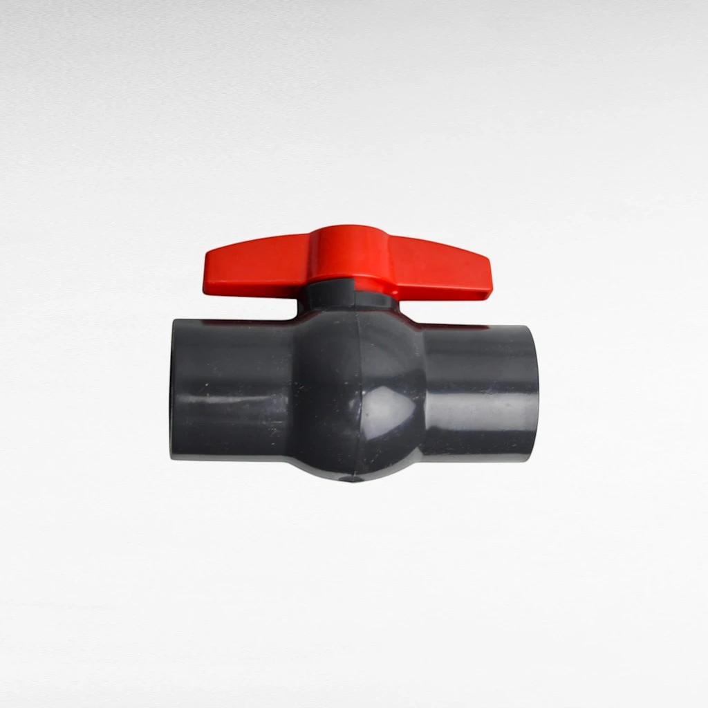 Compact Ball Valve 1-Inch UPVC – Sch-80 Hydroplast