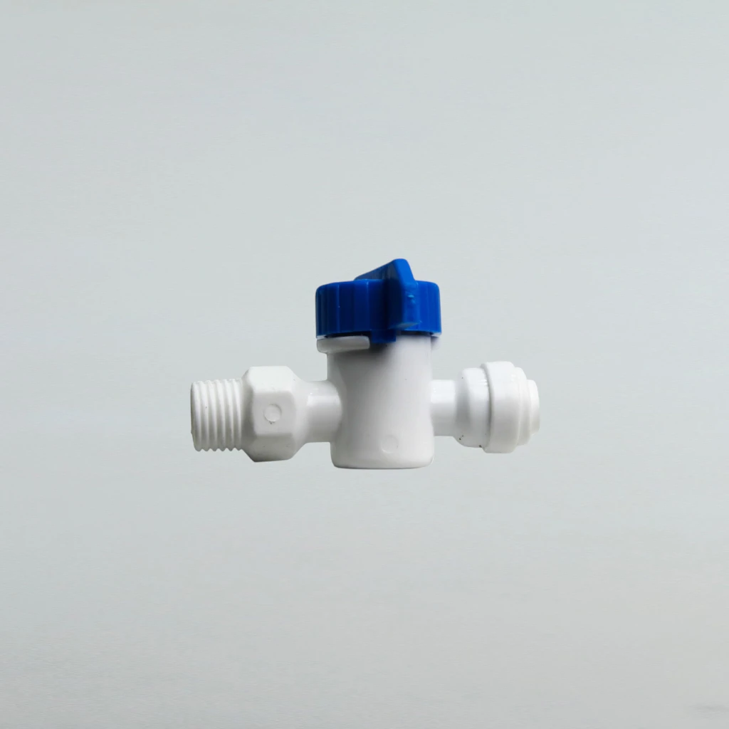 Ball Valve 6mm PVC – Durable Plastic Two-Way Connector for Water Filter in Pakistan
