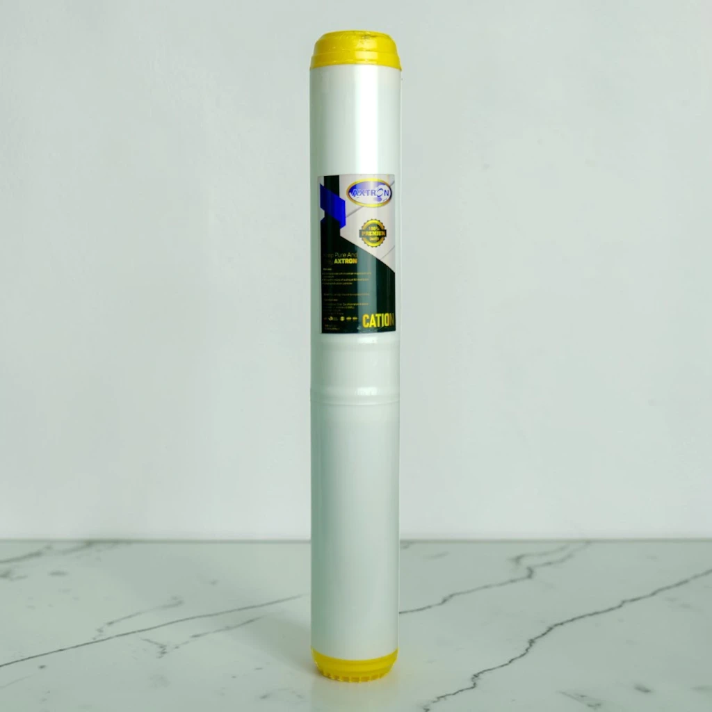 axtron cation resin 20 inch slim filter
