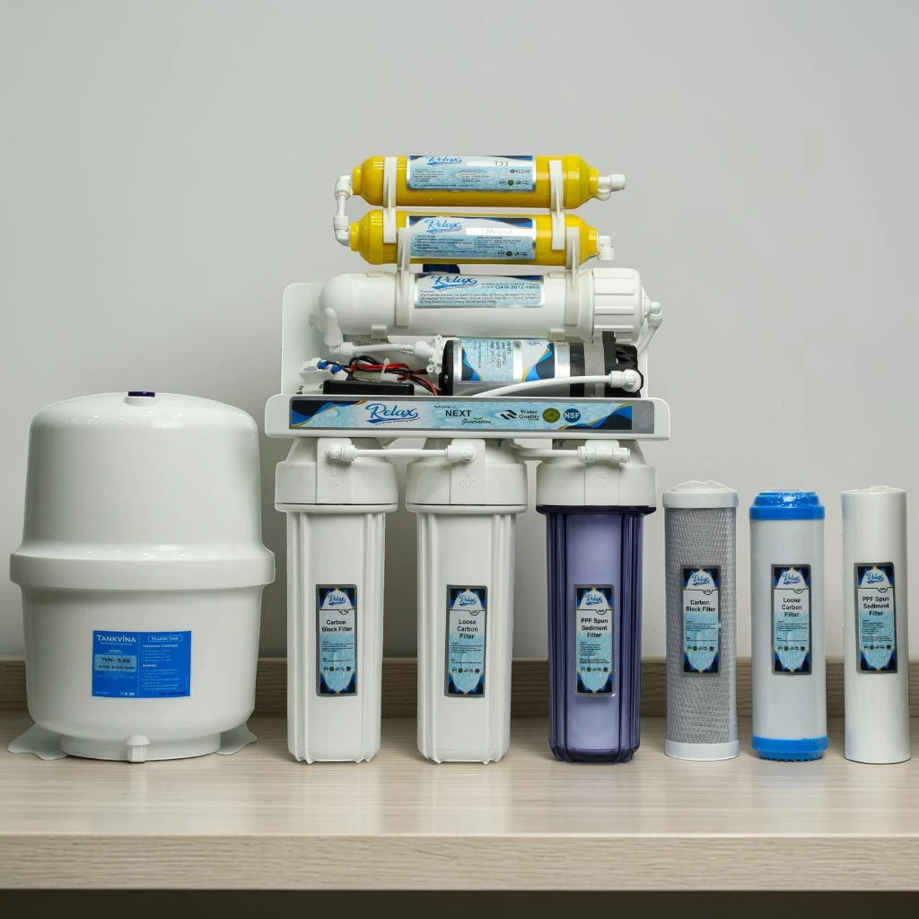 Relax 100GPD 6 Stages RO Water Filter – Reverse Osmosis Filtration System for Home in Pakistan