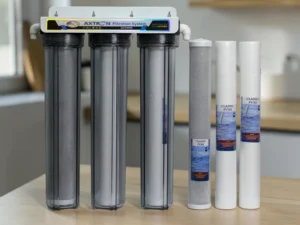 Axtron 3 Stage Slim 20 Inch Water Filter