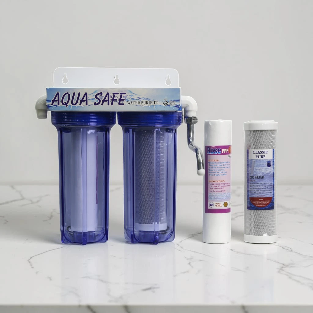 aqua safe 2 stage water filter