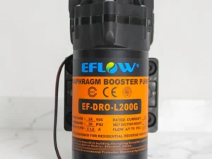 Eflow Diaphragm Booster Pump 200 GPD