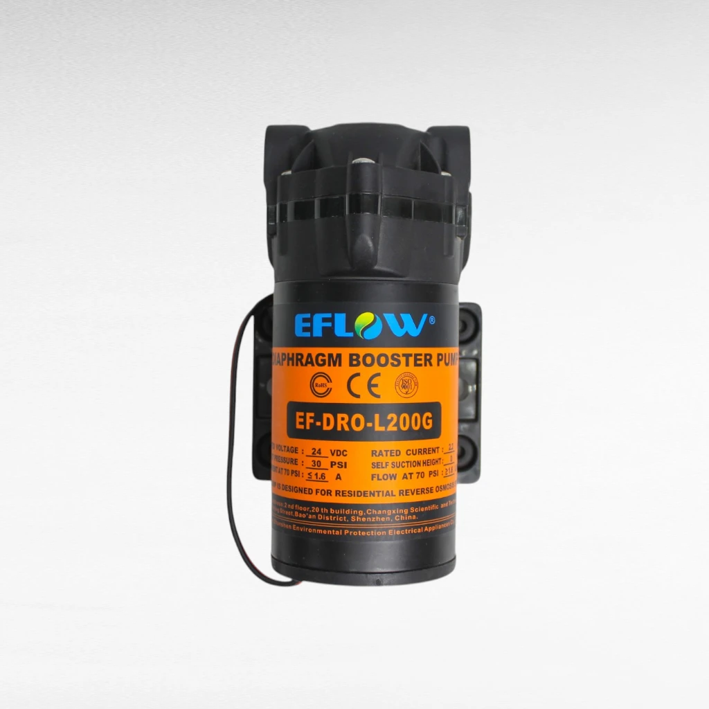 Eflow Diaphragm Booster Pump 200 GPD