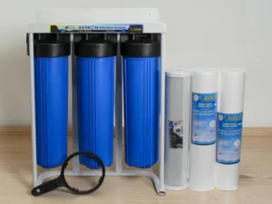 Axtron 3 Stage Jumbo Water Filter with Stand