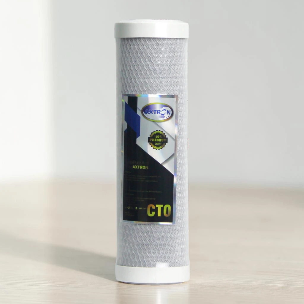 Axtron Vietnam Activated Carbon Block CTO Filter – 10-Inch Cartridge for RO Water Filter in Pakistan