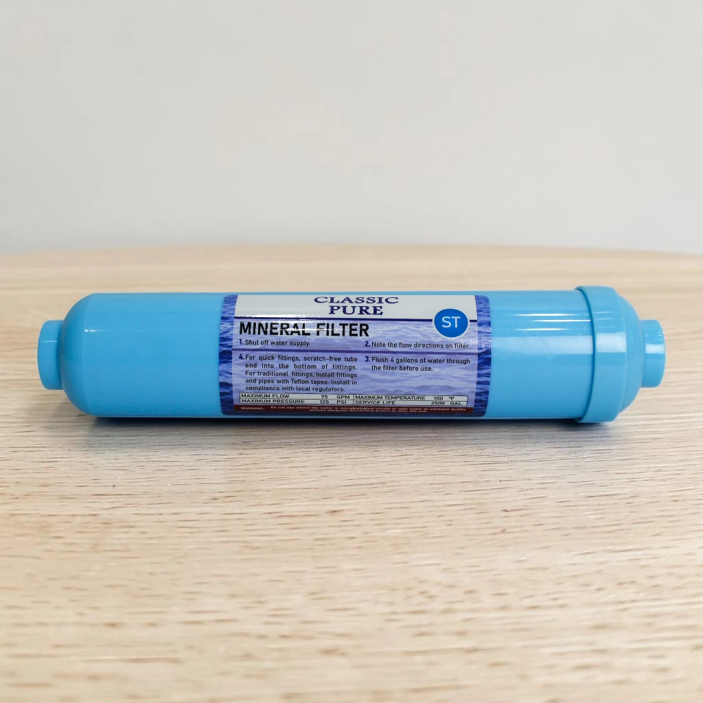 Classic Pure Mineral Water Filter Cartridge Blue
