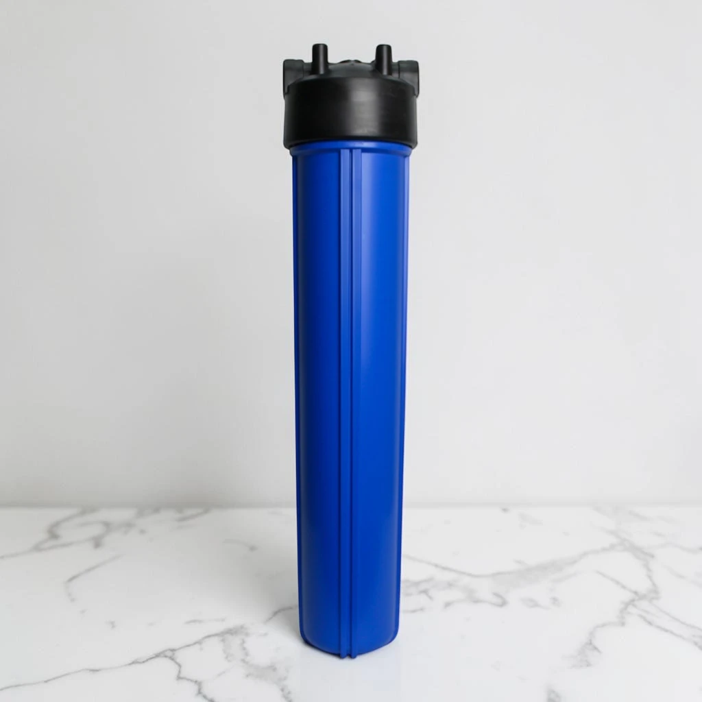 RO Slim Blue Housing 20-Inch 3/8