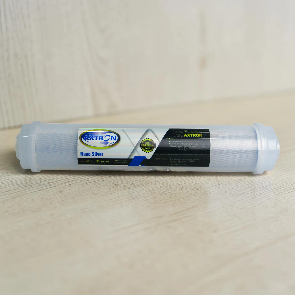 Axtron Nano Silver Water Cartridge – Antibacterial Post Filter for RO Water Filter in Pakistan