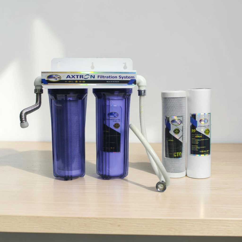 Axtron 2 Stage Water Filter Crystal