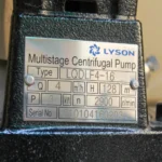 Lyson 4×16 SP Multistage Vertical Centrifugal Pump – High-Pressure Stainless Steel RO Water Pump for Industrial & Commercial Water Filtration Systems in Pakistan | Best Price