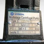 Lyson 4×22 TP Multistage Vertical Centrifugal Pump – High-Pressure Stainless Steel RO Water Pump for Industrial & Commercial Water Filtration Systems in Pakistan | Best Price