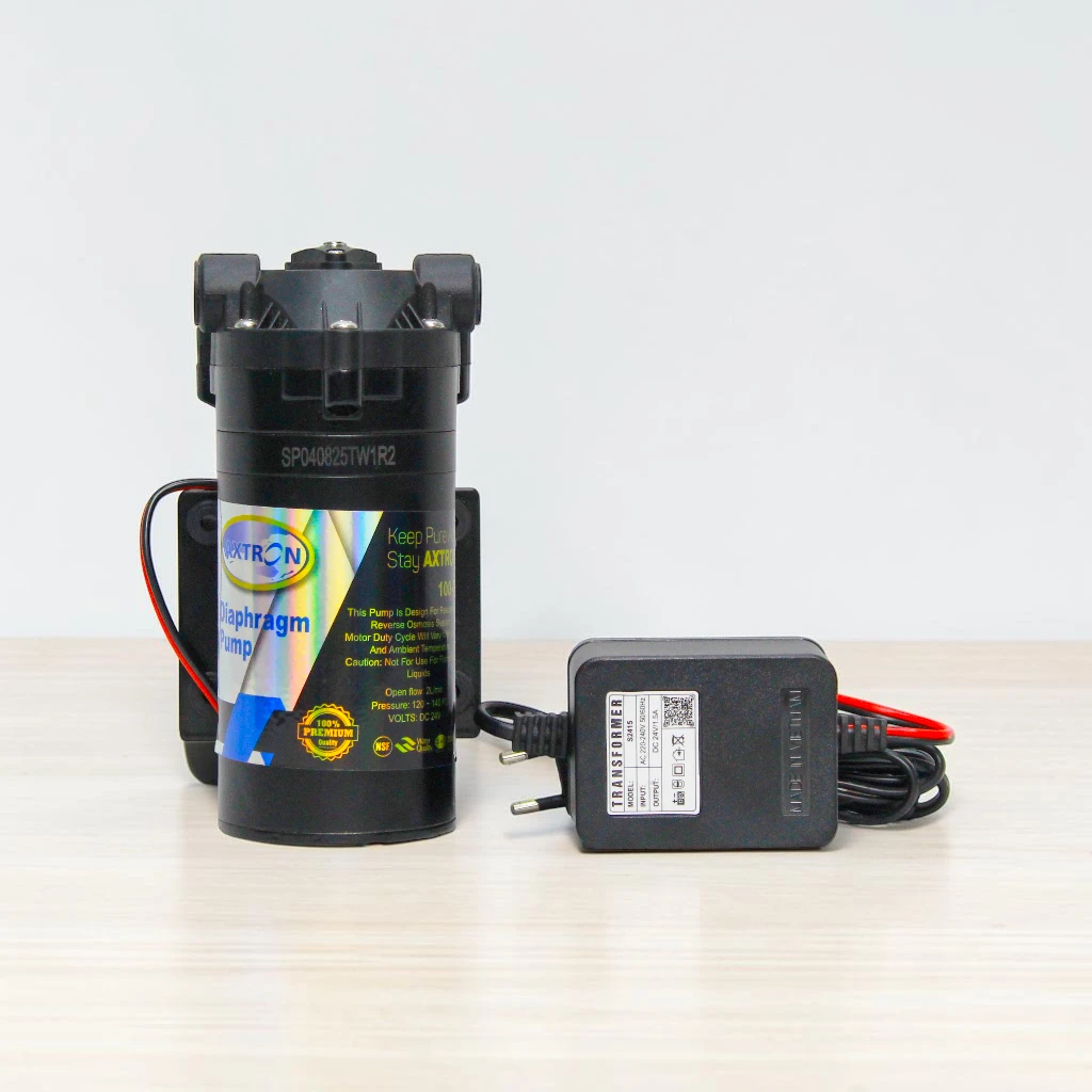 Axtron 100 GPD RO Water Filter Pump with 24V DC Adapter