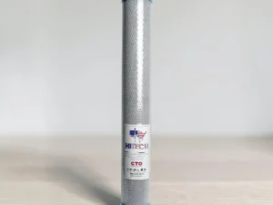Hi-Tech Activated Carbon Block CTO Filter 20-Inch Slim