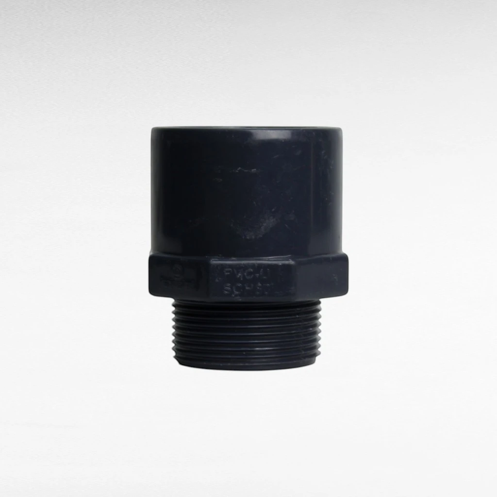 Socket Male 1.1/2-Inch UPVC Sch-80 Hydroplast – Durable Fitting for Commercial Water Filter Systems in Pakistan