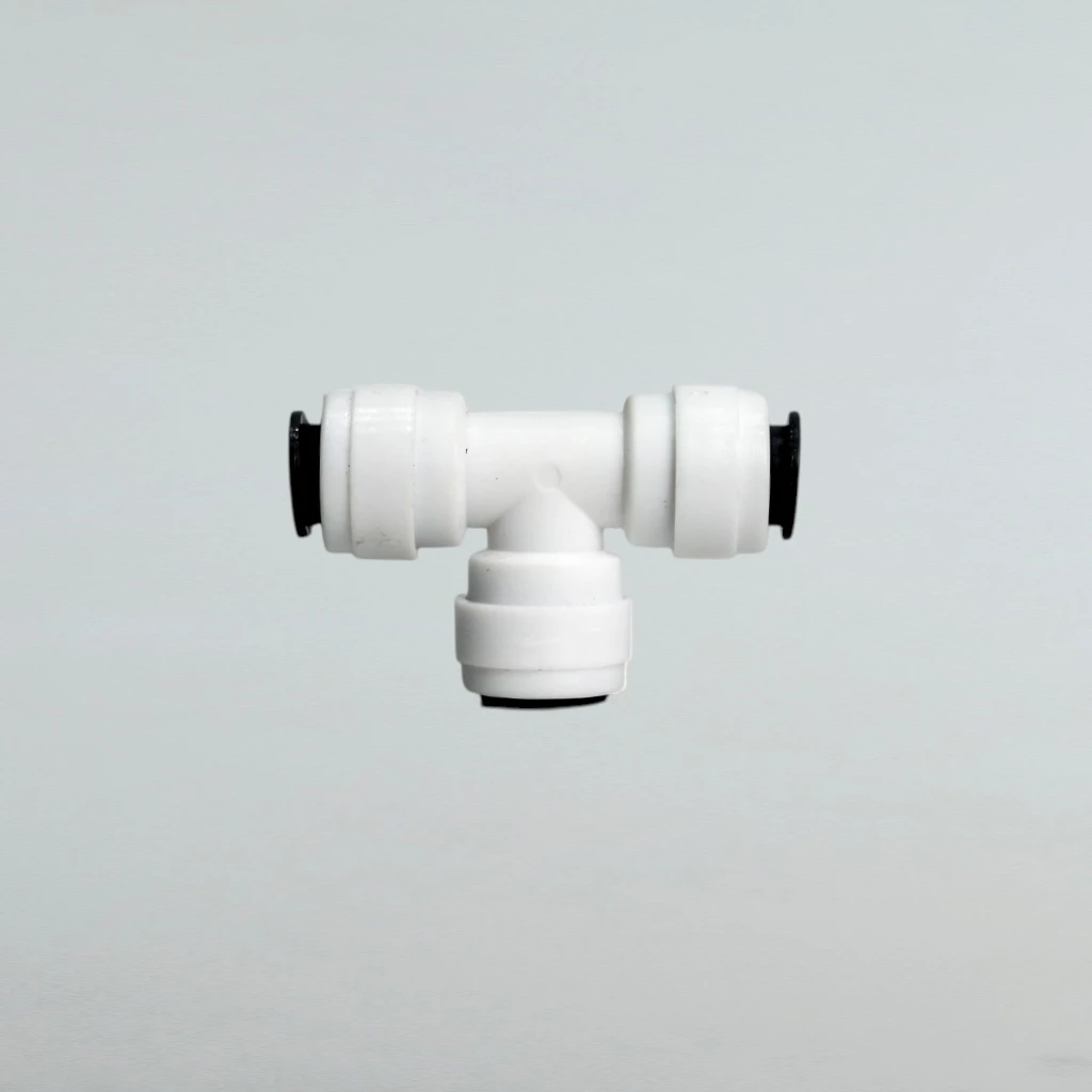 Tee Plain 10mm PVC Connector