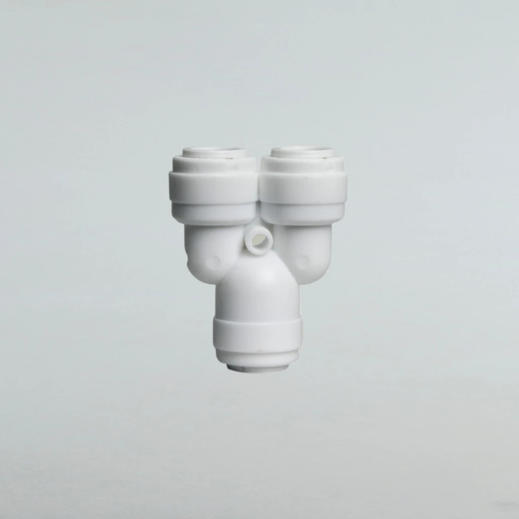 Y Tee 10mm PVC Connector