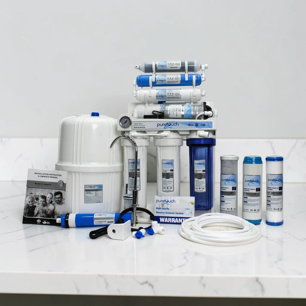 Puretouch 7 stage ro plant