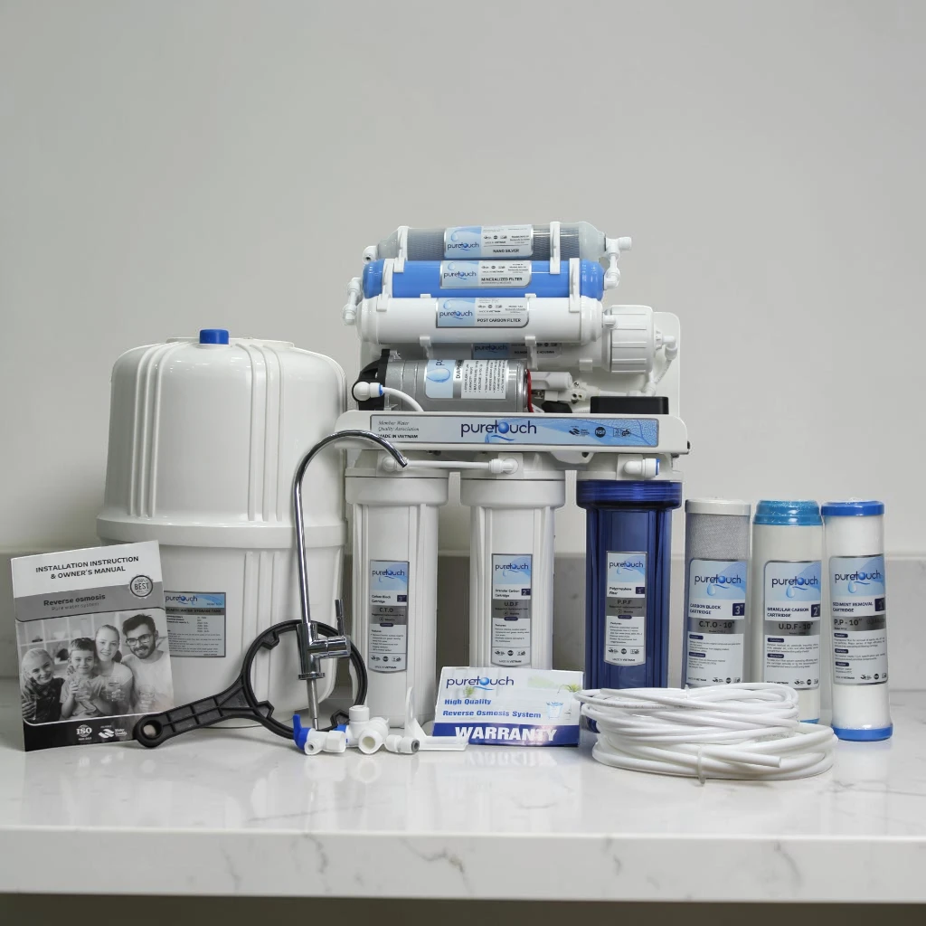 Pure touch 7 stage ro plant