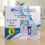 Axtron 7 Stage RO Plant for Home in Pakistan with Stand & Pressure Gauge – Made in Vietnam | Free Premium Water Bottle