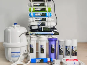 Axtron 9 Stage RO Plant with UV Sterilizer – Without Stand & Gauge