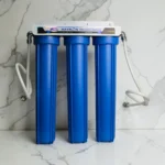 Axtron 3 Stage Slim Water Filter – Complete Double Sediment & Carbon Filtration System with Fittings