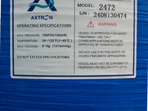 Pressure Vessel 24x72