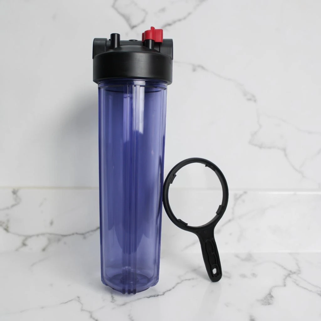 Housing Jumbo 20 Inch Crystal Shitong – Transparent Water Filter Housing, Made in Vietnam