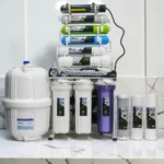 Axtron 9 Stage RO Plant with UV Sterilizer – Reverse Osmosis Water Filter with Stand & Gauge (Made in Vietnam)