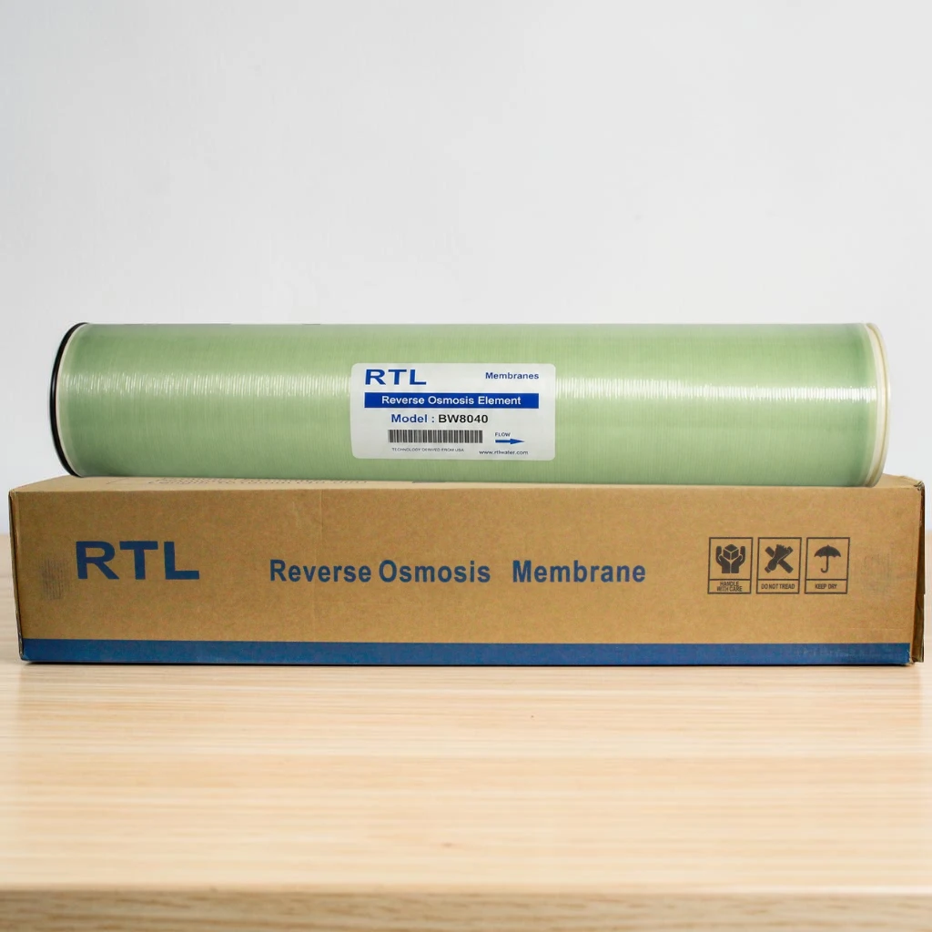 RTL BW8040 commercial RO membrane with RTL Reverse Osmosis Membrane box