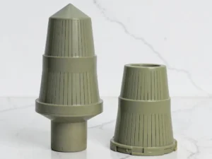 Strainer 3/4 inch PVC up-down set two piece water filter fitting