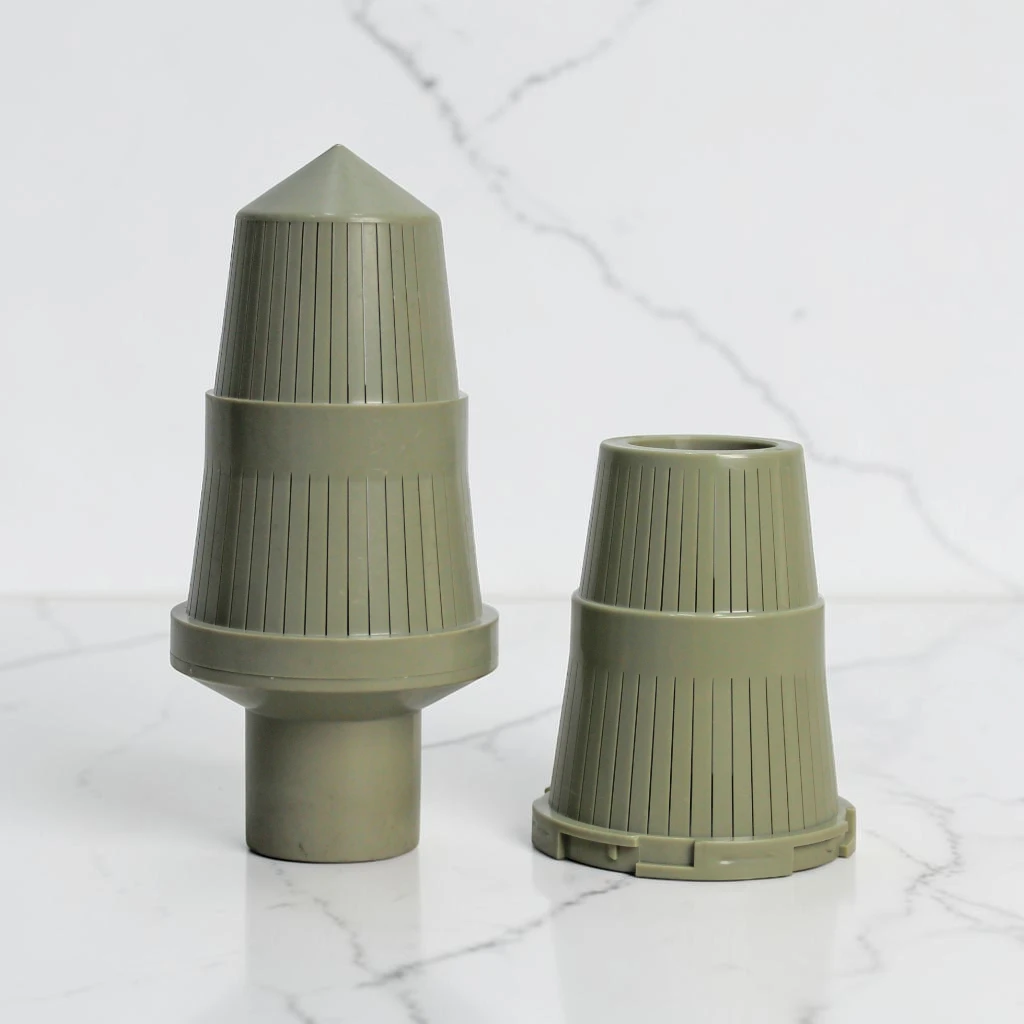 Strainer 3/4 inch PVC up-down set two piece water filter fitting
