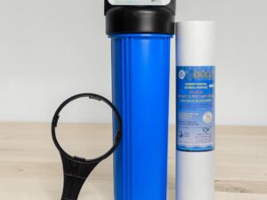 Axtron single jumbo commercial water filter complete kit with cartridge and wrench