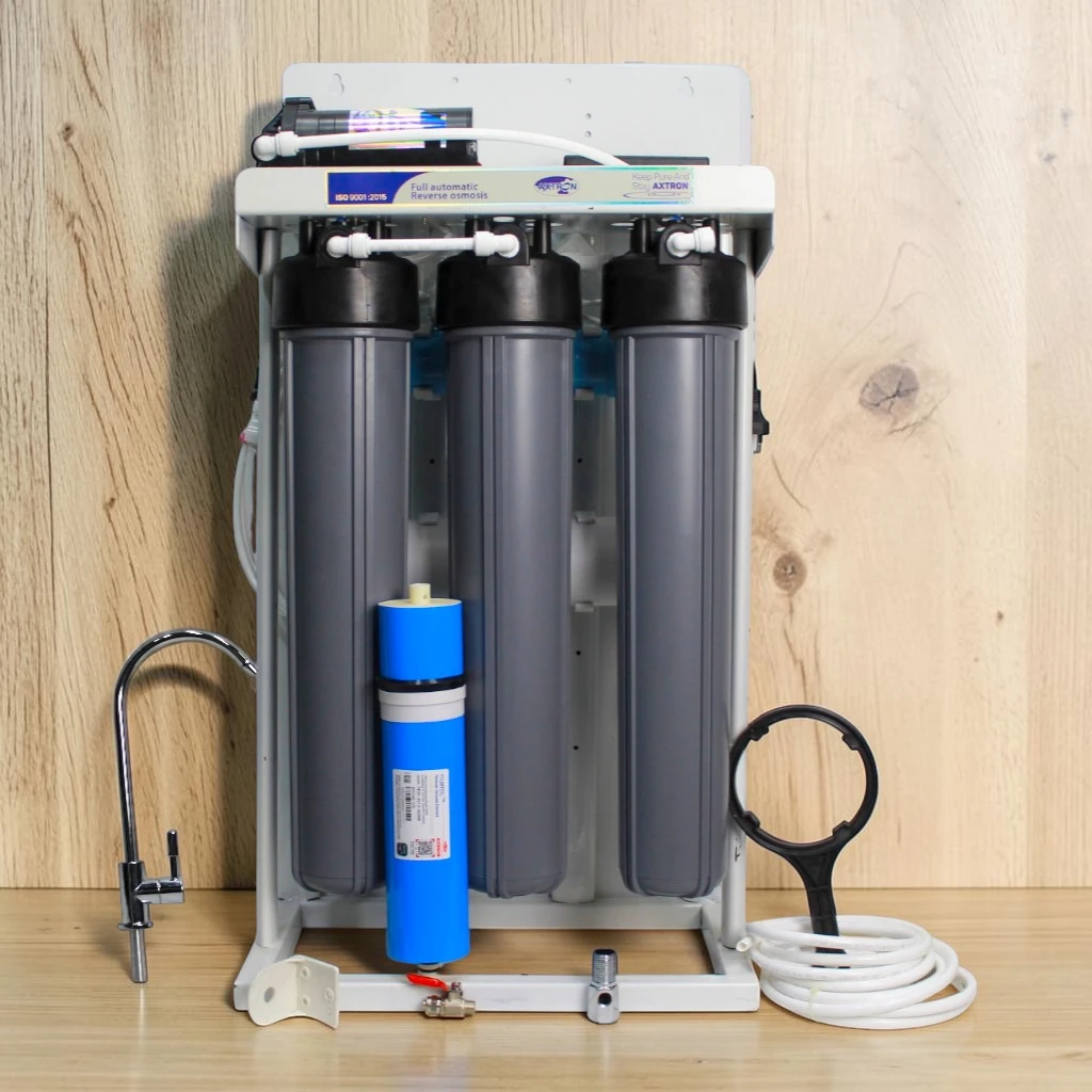 Axtron 400 GPD RO plant complete kit with Filmtec membrane and faucet