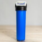 Axtron Single Jumbo Commercial Water Filter – Complete 20 Inch Sediment Filter Kit with Housing, Mounting Plate & Fittings