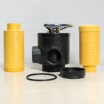 Manual Multiport Valve 4 Inch (Runxin N56D1) – Complete Set with Strainer for Sand, Carbon & Iron Removal Filtration