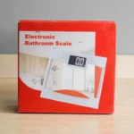 Axtron Fitness Digital Bathroom Weighing Scale – Glass Platform (200 KG Capacity)