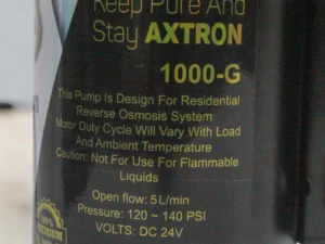 Axtron Grand Forest 1000 GPD RO booster pump price in Pakistan with wall brac